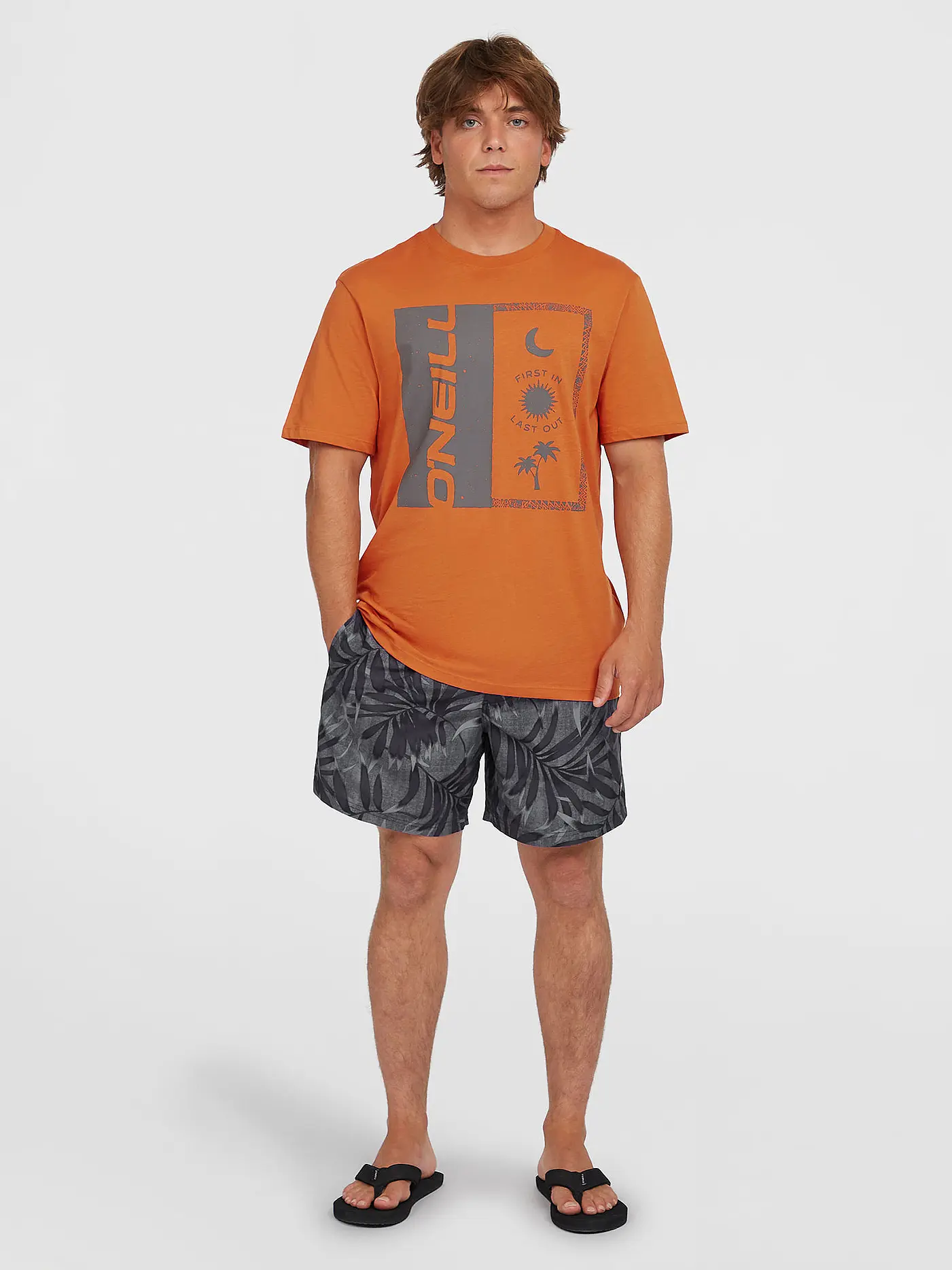 O'NEILL | Herren Badeshort Cali Floral 16 | schwarz